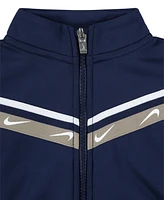 Nike Baby Swoosh-Trim Jacket & Pants, 2 Piece Set