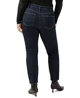 Silver Jeans Co. Plus Isbister High-Rise Straight-Leg