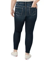 Silver Jeans Co. Plus Size Suki Mid-Rise Curvy-Fit Skinny Jeans