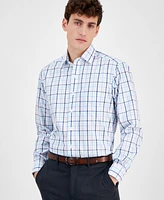 Club Room Men's Plaid Dress Shirt, Exclusively at Macy's