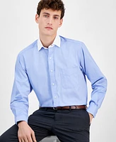 Club Room Men's Pinpoint Solid Dress Shirt, Exclusively at Macy's