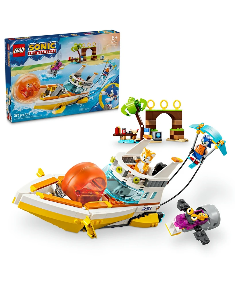 Lego Sonic the Hedgehog Tails' Adventure Boat Toy 76997