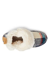 Alpine by Dearfoams Women's Moritz Bootie House Slipper