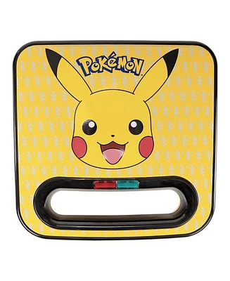 Uncanny Brands Pokemon Pikachu Sandwich Maker - Small Kitchen Appliance
