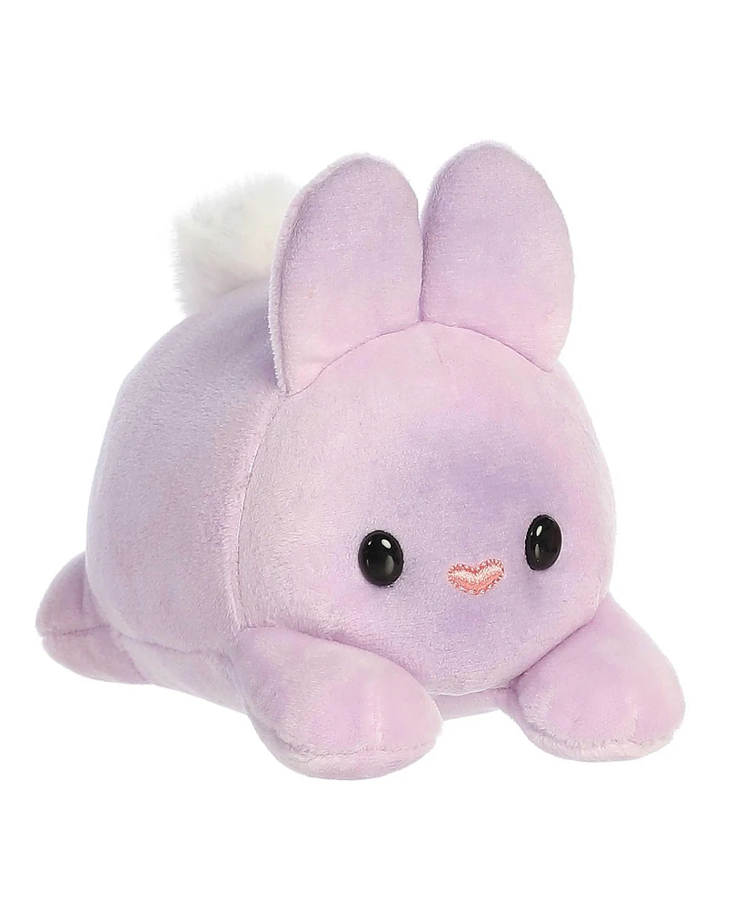 Aurora Small Bunny Loaf Spring Vibrant Plush Toy Ube 5.5"