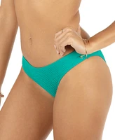 Hurley Juniors' Wave Srunch Moderate Bikini Bottoms