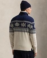 Polo Ralph Lauren Men's Snowflake Estate-Rib Pullover