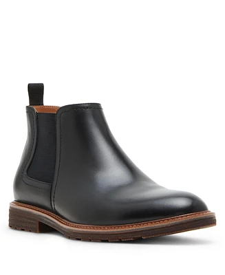 Steve Madden Men's Aben Leather Chelsea Boot