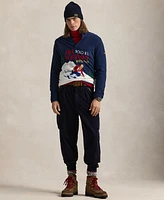 Polo Ralph Lauren Unisex Ski-Print Fleece Pullover