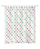 Nicole Miller Merry Dot Shower Curtain 72" x 72"