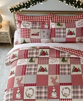 Levtex Home for Christmas Reversible -Pc. Duvet Cover Set