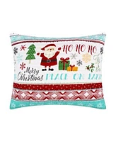 Levtex Merry Bright Hoho Holidays Reversible Quilt Sets