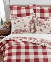 Levtex Winter Sleigh Ride Reversible -Pc. Quilt Set