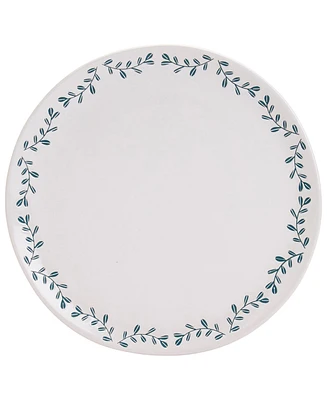 Tabletops Gallery Winter Forest Dinner Plates, Set of 4