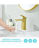 Flynama Single-Hole Single-handle Bathroom Faucet