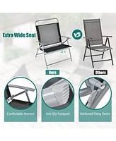 3 Pieces Patio Foldi