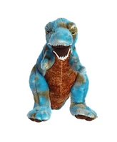 Aurora Large T-Rex Dinos & Dragons Ferocious Plush Toy Blue 14"