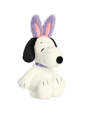 Aurora Medium Snoopy Peanuts Timeless Plush Toy With Bunny Ears 11"