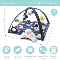 The Peanutshell Space 7-in-1 Activity Play Gym & Play Mat for Baby