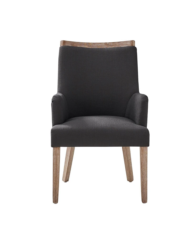 Hulala Home Egmont Farmhouse Dining Chair with Solid Wood Legs