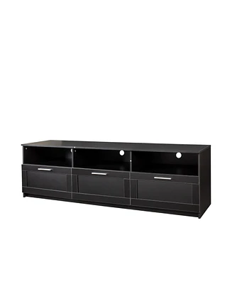 Slickblue Modern Minimalist Tv Cabinet – 80-Inch Stand for Living Room and Bedroom