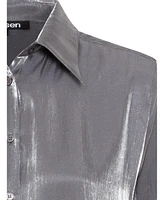 Olsen Women's Classic Shimmer Shirt