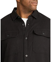 Johnny Bigg Mens Braydon Brushed Overshirt Big & Tall