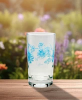 Fiesta Botanical Floral Juice Glass, Set of 4