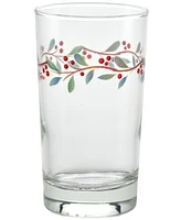 Fiesta Nutcracker Holly Juice Glass, Set of 4