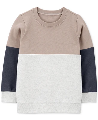 Carter's Toddler Boys Fleece Colorblocked Sweatshirt