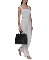 Karl Lagerfeld Paris Savoie Large Leather Tote
