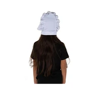 Dress Up America Pioneer White Bonnet Hat - Kids