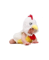 Dress Up America Rooster Onesie & Hood Costume Set