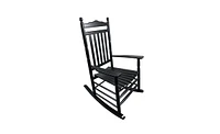 Slickblue Adult Rocking Chair for Balcony or Porch, Comfortable Outdoor Seating Relaxation