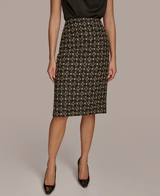 Donna Karan New York Women's Tweed Pencil Skirt