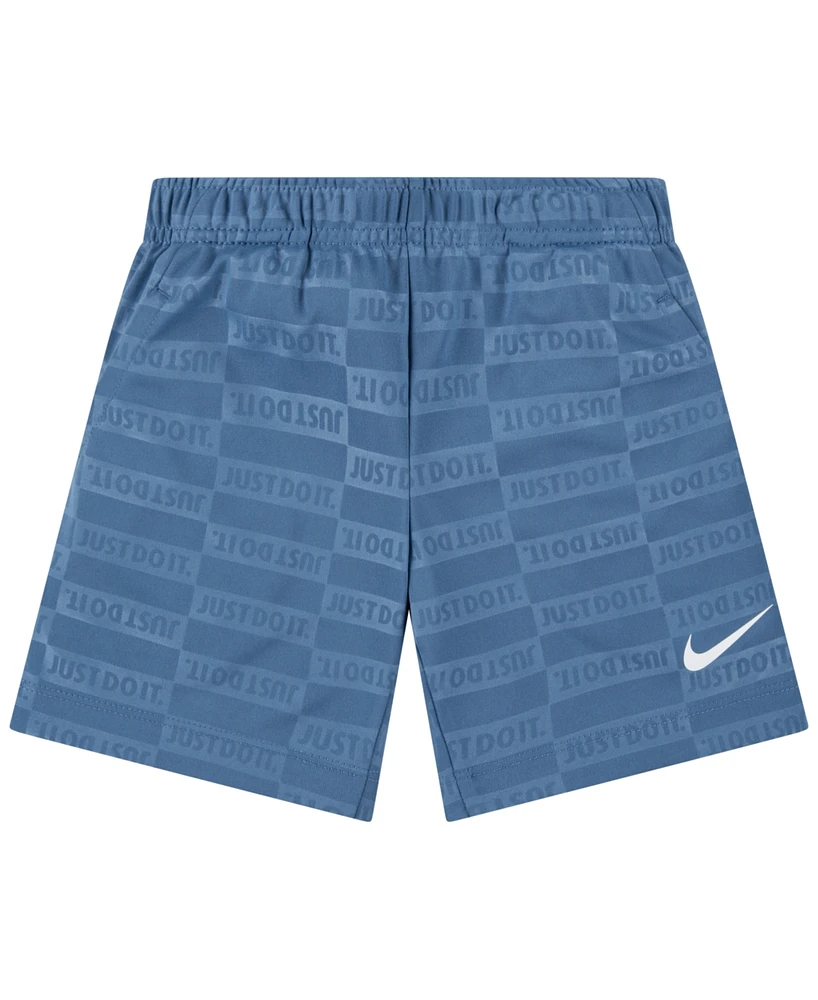 Nike Toddler Boys Textured Club Dri-Fit Shorts