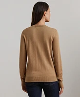 Lauren Ralph Women's Cotton-Blend Sweater