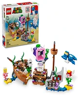 Lego Super Mario Dorrie's Sunken Shipwreck Adventure Expansion Set 71432, 500 Pieces