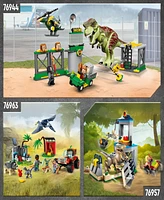 Lego Jurassic World Baby Dinosaur Rescue Center and Toy Car 76963, 139 Pieces