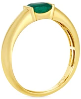 Le Vian Emerald (1/3 ct. t.w.) Ring in 14k Honey Gold