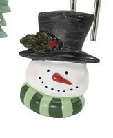 Avanti Winter Snowman Resin Shower Hooks