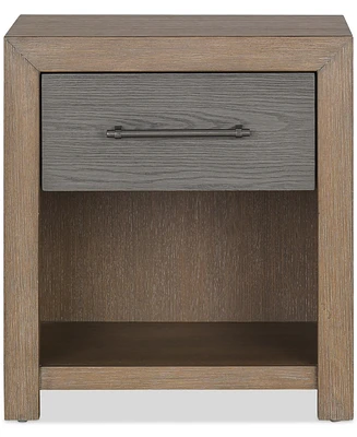 Portmore 1-Drawer Nightstand (with soft close drawers), Created for Macy's