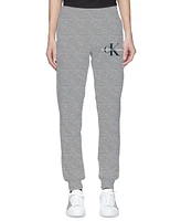 Calvin Klein Men's Monogram Logo Fleece Jogger Pants