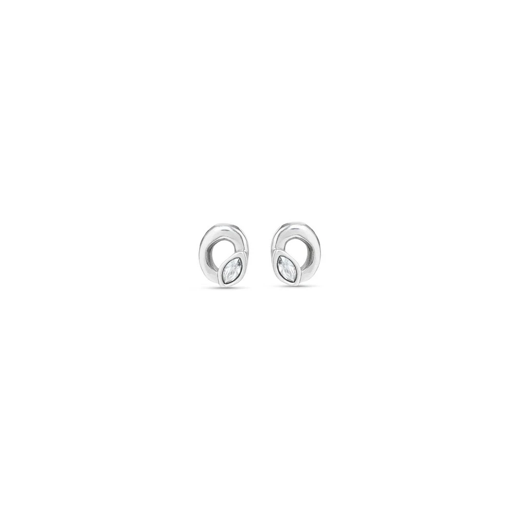 UNOde50 Metal Alloy Stud Earrings