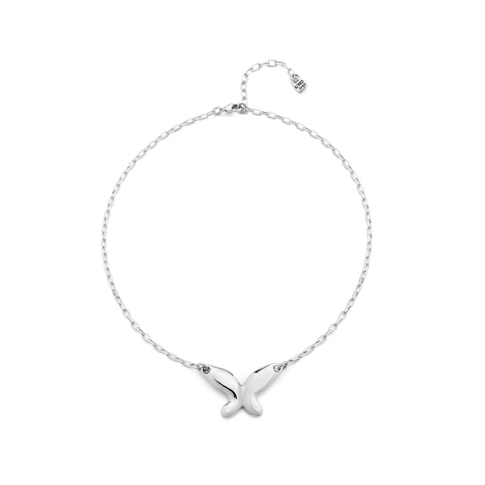 UNOde50 Butterfly Sterling Silver Metal Alloy Chain