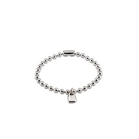 UNOde50 Sterling Silver and 18K Gold-Plated Ball Shaped Bracelet