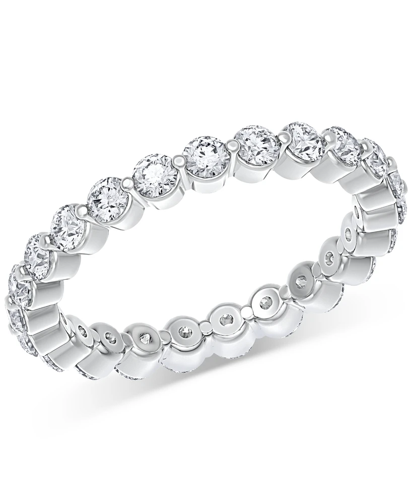 Diamond Eternity Ring (1 ct. t.w.) Platinum or 14k Gold