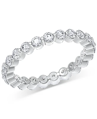 Diamond Eternity Ring (1 ct. t.w.) Platinum or 14k Gold