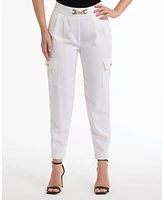 Bebe Women's High Waisted Jogger Pants