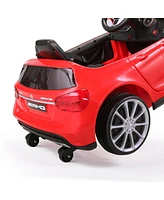 Streamdale Furniture Mercedes-Benz Licensed Red Electric Ride-On Car with Remote Control